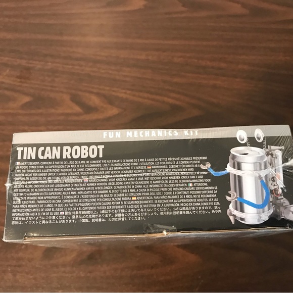 NWT 4M Toysmith KidzRobotix Tin Can Robot DIY Science Kits STEM Powered Kids - Picture 7 of 8